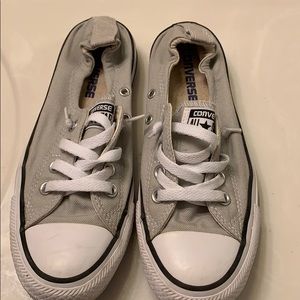 Grey slip on Converse